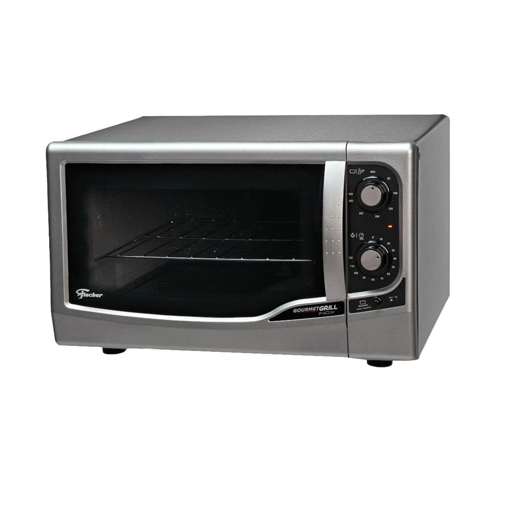 Forno 44l Fischer Prata - Elétrico - Gourmet Grill - 110v - 9741-13187