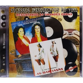 Cd As Marcianas - Sucessos Inesquecíveis Do Vinil (Cod 00062