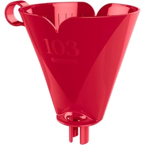 Suporte Para Filtro De Café Plast TAM 103 Vermelho Sanremo