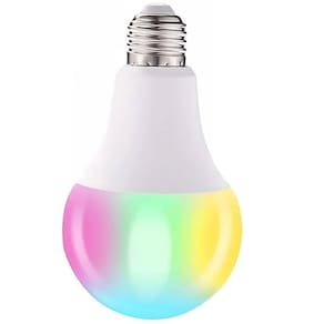 Lampada Led Smart Wifi Inteligente App Celular RGB Iluminaçao Ajustavel 10W Programavel Decoraçao Casa