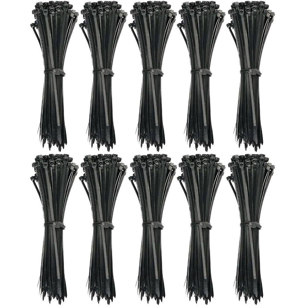 Abraçadeira Nylon Enforca Gato 4,8X200Mm Preto Com 1000 Un