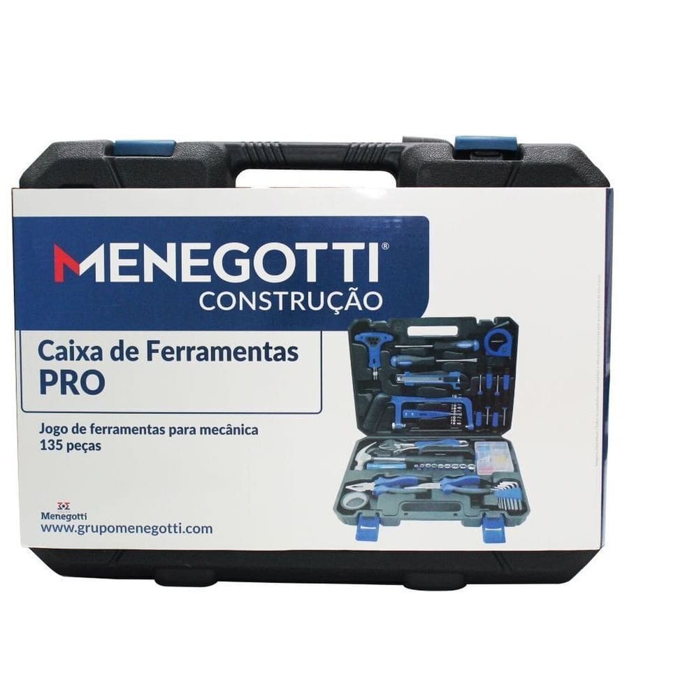 Caixa de Ferramentas Pro 135 Peças