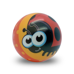 BOLA DIVERTIDA - Desenhos variados - Display com 24 unidades