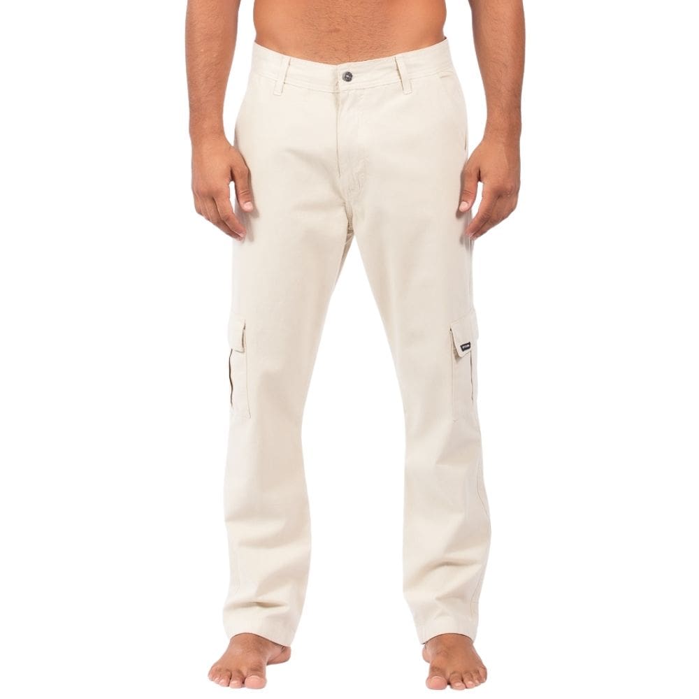 Calça Jeans Masculina Rip Curl Archive Cargo Track Bege 0001MPA