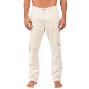 Calça Jeans Masculina Rip Curl Archive Cargo Track Bege 0001MPA