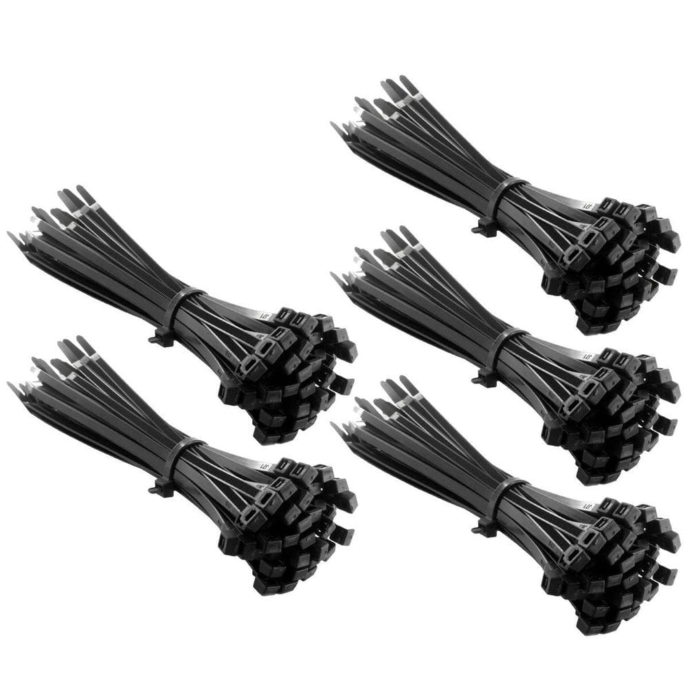 Abraçadeira Nylon Enforca Gato 4,8X400Mm Preto Com 500 Un