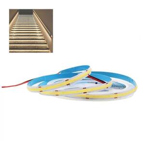 Fita LED 4000K COB 12v 5 Metros IP20 18w Teto Rebaixado Perfil Gesso Sanca Espelho Iluminaçao Profissional Residencial Comercial