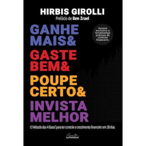 Ganhe mais, gaste bem, poupe certo e invista melhor(1008)