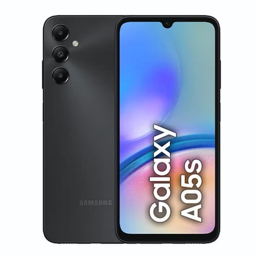 REEMBALADO: Samsung Galaxy A05s Preto 128GB 6GB Tela Infinita de 6.7