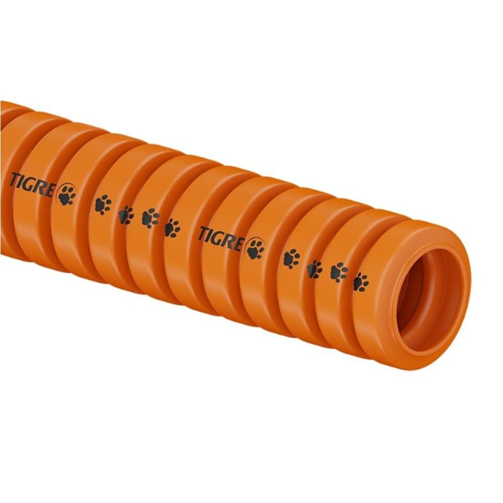 Eletroduto Corrugado Laranja 25Mm Tigre