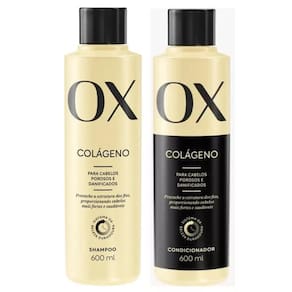 Shampoo e Condicionador Ox Colágeno 600ml (cada)