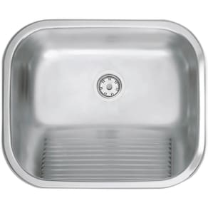 Tanque de Encaixe Tramontina Hera 34L em Aço Inox Acetinado 50x40cm 94400/107