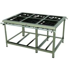Fogão Industrial Inox 6 Queimadores Duplos PMDI 600 E Progás