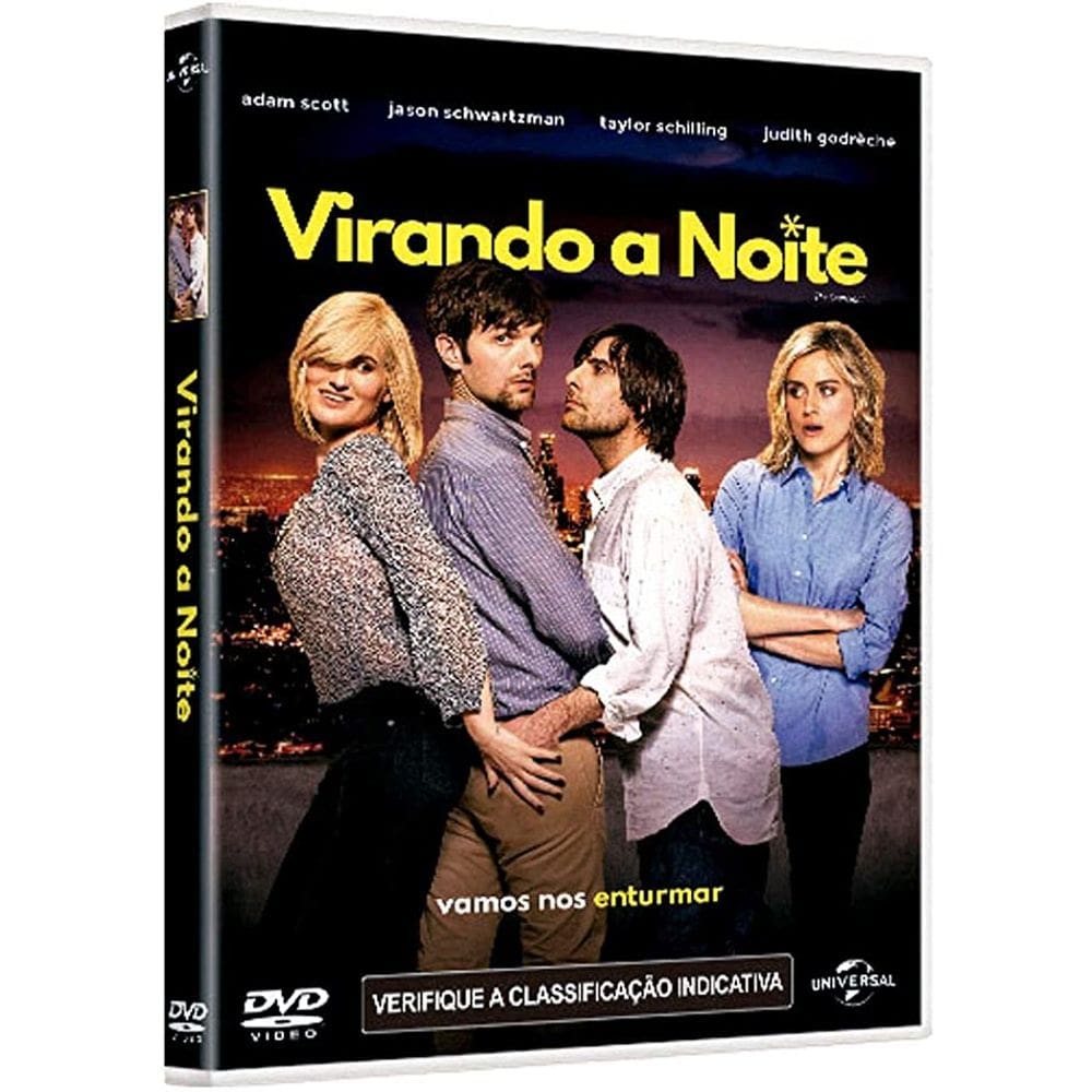 DVD Virando A Noite
