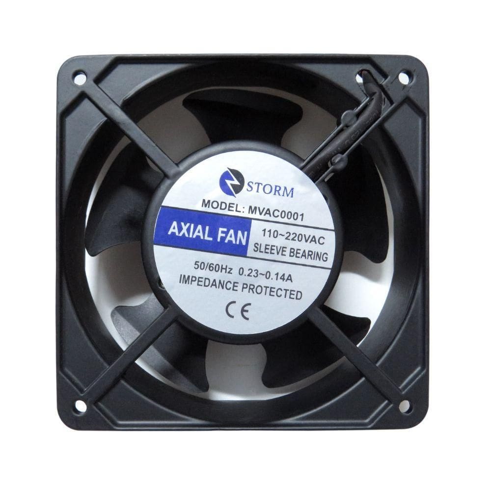 Microventilador Nwt 120X120X38Mm Tensao 110V/220Vac