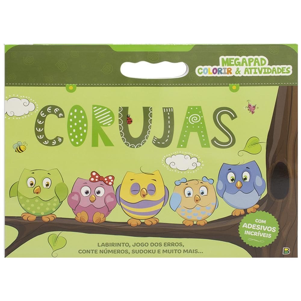 Megapad - Colorir & Atividades: Corujas