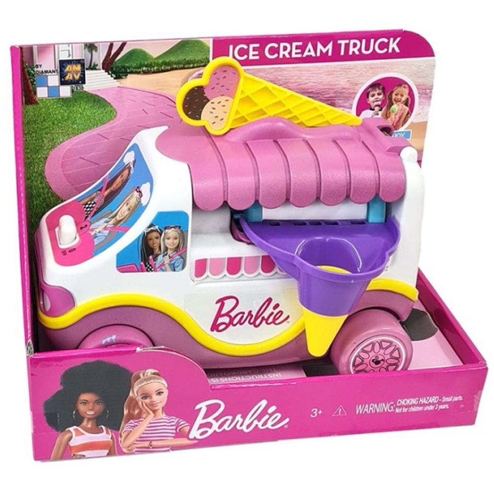 F0154-4 Barbie-Caminhao De Sorvete