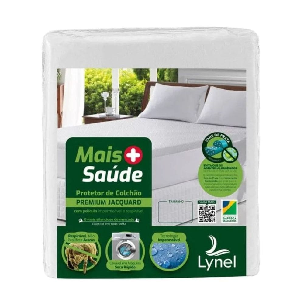 Protetor de Colchão King Jacquard + Saúde Premium Lynel