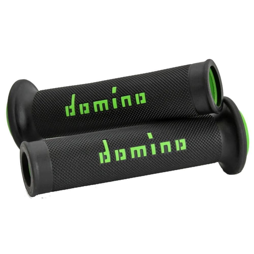 Manopla Domino Racing verde Moto Honda CB 1300