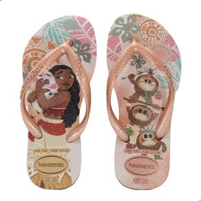 Chinelo Infantil Havaianas Kids Slim Princess Rosa