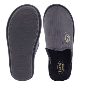 Chinelo Pantufa Masculina Leffa 865 Microfibra Preta