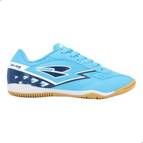 Tênis Futsal Indoor Adulto Dray Celeste/Marinho