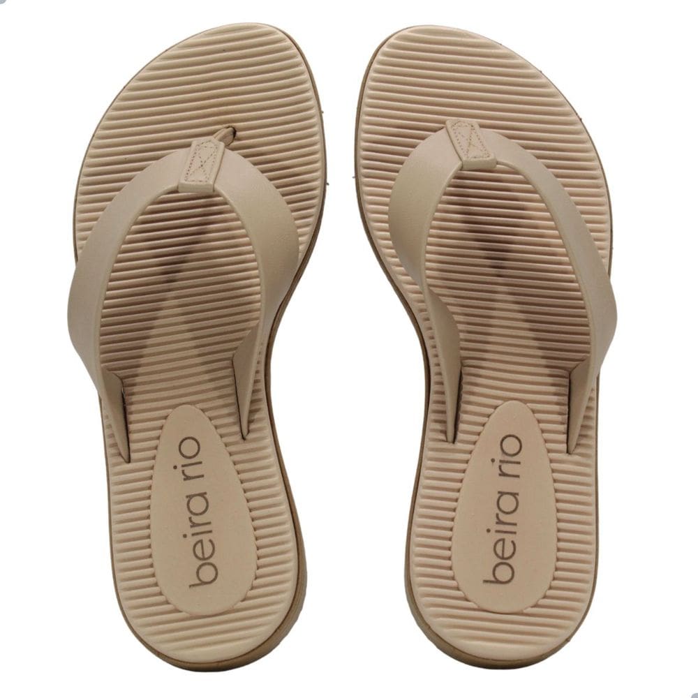 Tamanco Beira Rio Feminino Bege