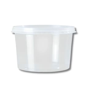 Kit Pote E Tampa 500 Ml. Red. C/ 12X25 Un. (Rioplastic)