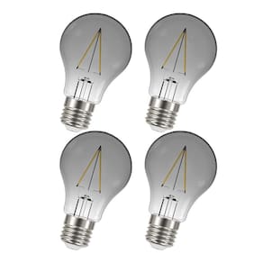 Lâmpada Led Fumê Kit 4 unid. 30W Iluminação Branco Quente Decorativa Vintage Retrô Multifilamento Luz Casa Decoração