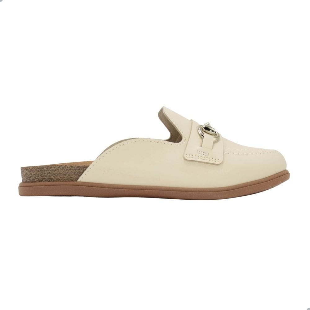 Mule Beira Rio Creme