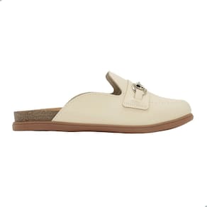 Mule Beira Rio Creme