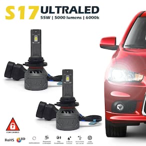 Par Lâmpadas HB4 Farol Milha Hilux Ultra Led 10000 Lumens Canbus Canceller Não Acusa 2009 2010 2011 2012