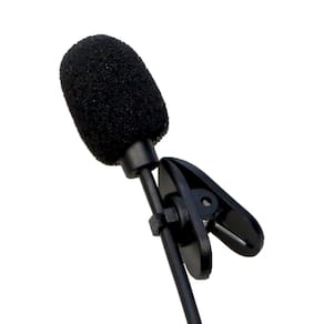 Microfone Lapela P2 1,50m c extensor 3m e adaptador P3 MYMAX