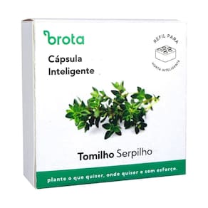 Capsula Tomilho para Horta Autoirrigavel Brota