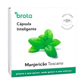 Capsula Manjericao Tosc para Horta Autoirrigavel Brota