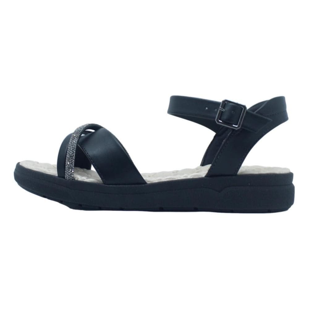 Sandália Feminina Strass Comfortflex