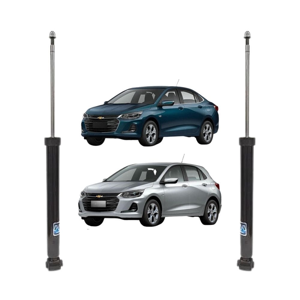 Amortecedor Esquerdo + Direito Onix Plus 2019 A 2022 Traseiro