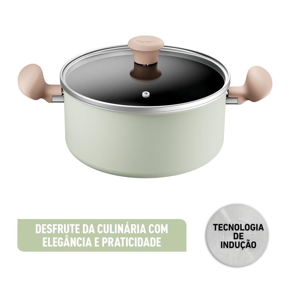 Caçarola Tefal So Matcha 24cm Verde