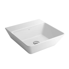 Cuba De Apoio Quadrada Com Mesa Deca Branco L.270.17