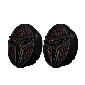 Kit 2 Mini Tweeter Piezoelétrico Bomber Bl10 120w Rms 4 Ohms