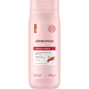 Hidratante Corporal Hidramais Cereja e Avelã 200ml