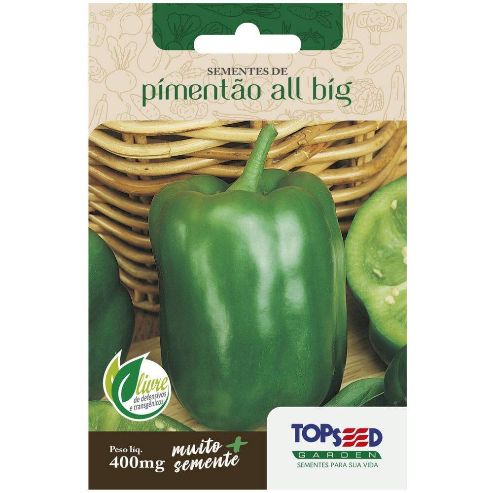 Sementes de Pimentão All Big TOPSEED