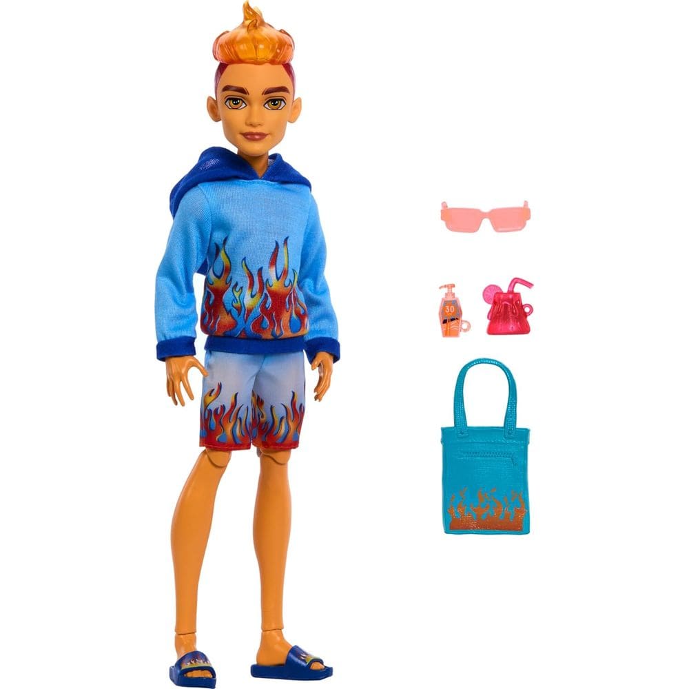 Hrp69 Monster High Ilha Do Terror Heath Burns Articulavel