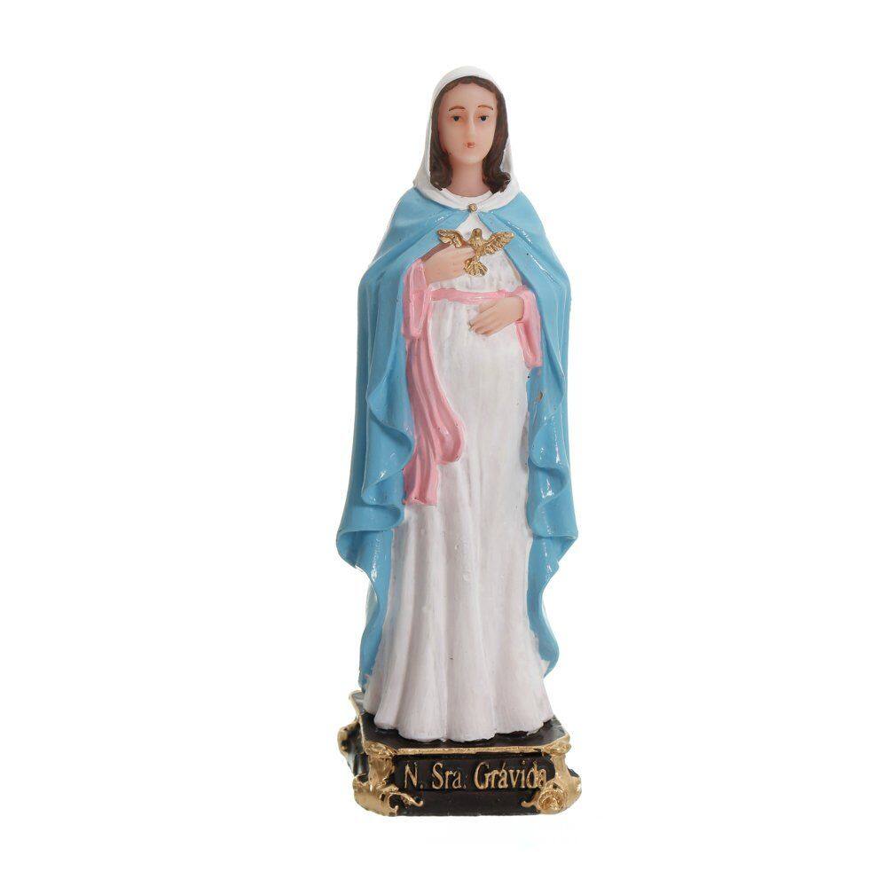 Imagem de Nossa Senhora Grávida em Resina 21cm