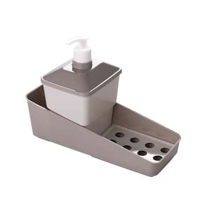 Jogo Porta Detergente, Esponja e Sabão para Pia 600ml Prime - Plasútil