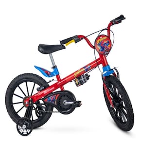 Bicicleta Infantil Aro 16 Homem Aranha Nathor Spider-man