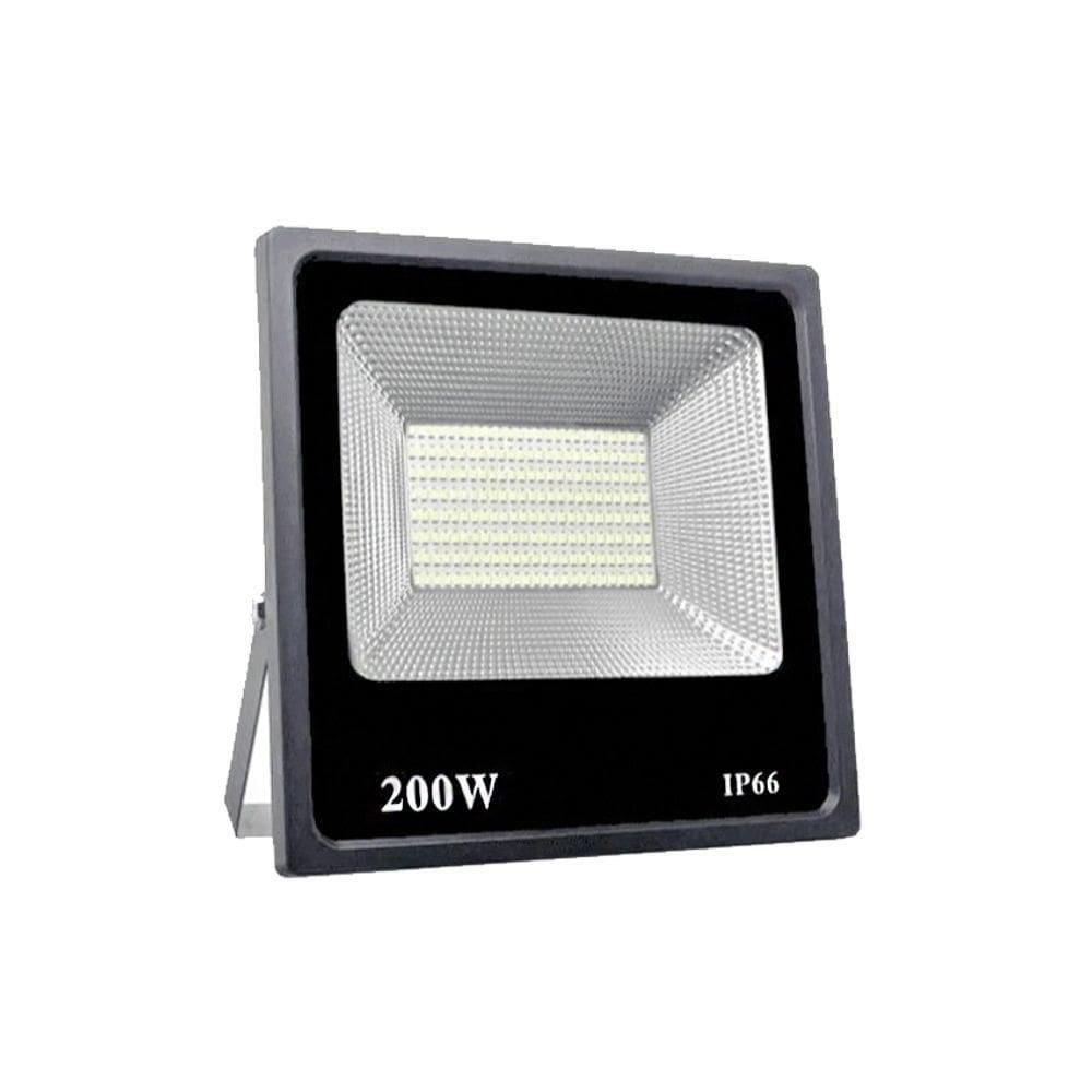 Refletor De Led 200w Slin Branco Frio Bivolt 18000lm