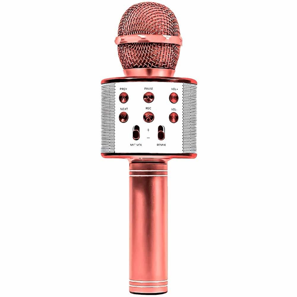 Microfone Bluetooth Infantil - Star Voice Karaokê - Rose - Zoop Toys