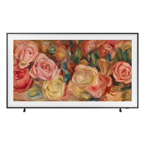 imagem-Samsung Smart TV 65" QLED 4K The Frame 65LS03D, Tela Matte antirreflexo, Molduras customizáveis, Modo Arte, One Connect
