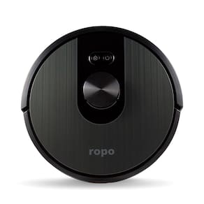 Aspirador de Pó Robô Glass 4 Ropo Preto Bivolt